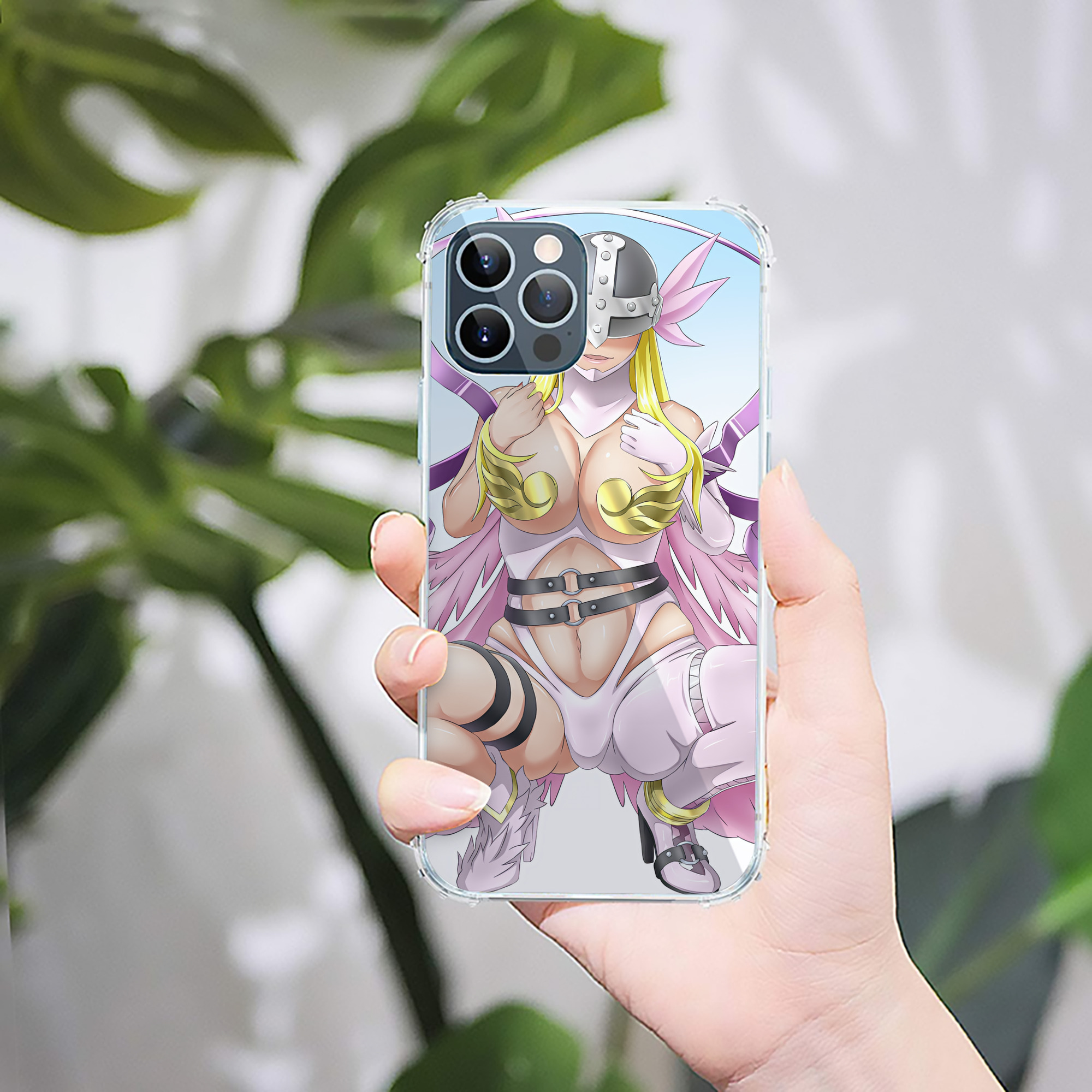 （画像用） Digimon デジタルモンスター/デジモン 【iPhone 12シリーズ対応】透明スマホケース（クリアソフトケース）